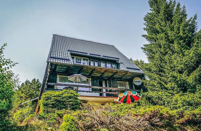 Beautiful cottage with nice balcony and large terrace.