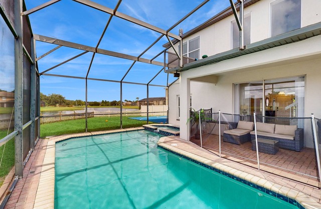 Beautiful home with private pool, game room and basketball court