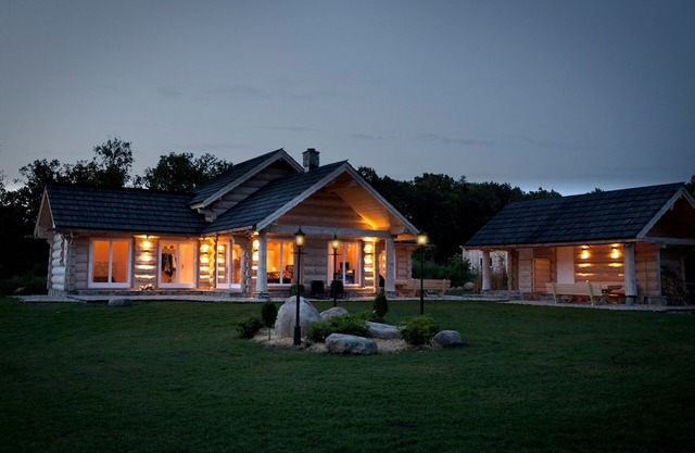 Beautiful luxury all wooden home in southern Sweden
