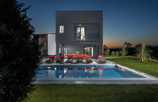 Beautiful Villa Lux, in Dalmatia, with a Pool