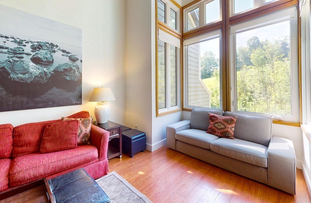 Beautifully renovated, ski-In/out condo with fireplace, WiFi, AC, & W/D