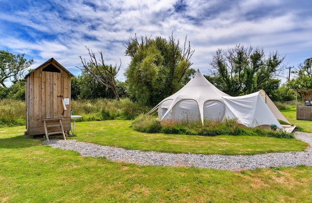 Bell Tent in Devon near Stunning Beaches