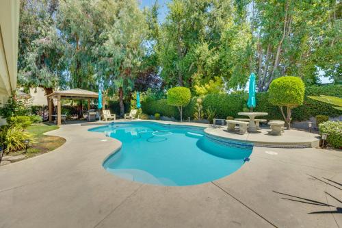 Billiards and Private Pool Bright Clovis Home!