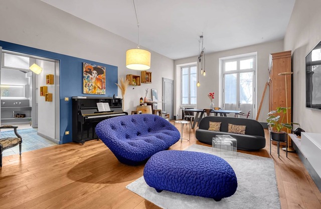 Bleu du Maine - Elegant T3 avec terrasse