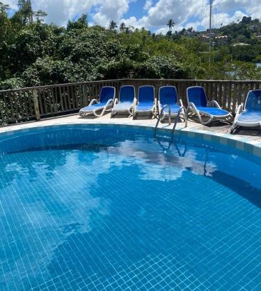 Blue Bamboo cottage Marigot Bay.