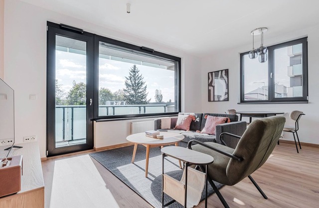 Blueground | Prague 3, New build, free parking (PRG-38)