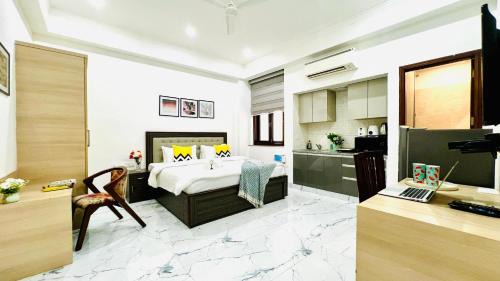 BluO Studio2 Golf Course Road - Gym, Terrace Garden