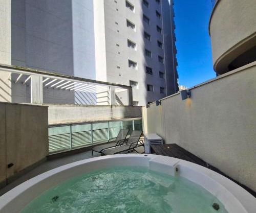 Book Santos Estanconfor 506 - Jacuzzi no Quintal!