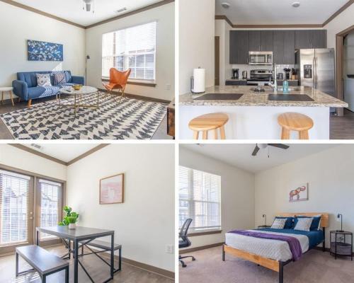 Boulevard Stays Expansive 1BR Suite Pool Parking & Gym