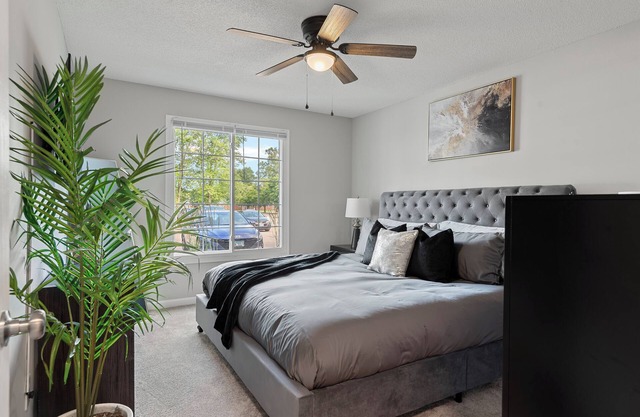 Brand New! Modern 1BD,1BA Hidden Gem w/King Bed, Patio, Fast WiFi & Free Parking