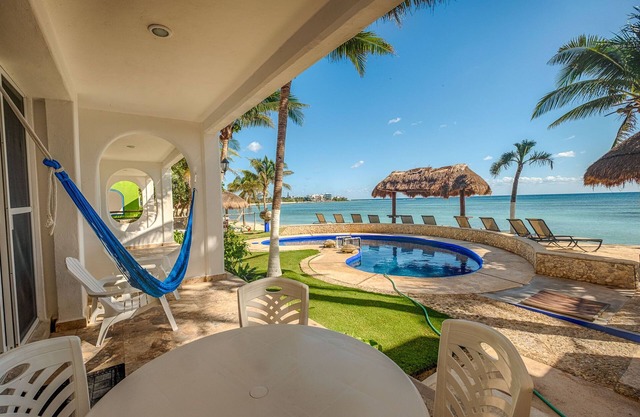 Bright and Affordable condo! Right on the beach with a pool!