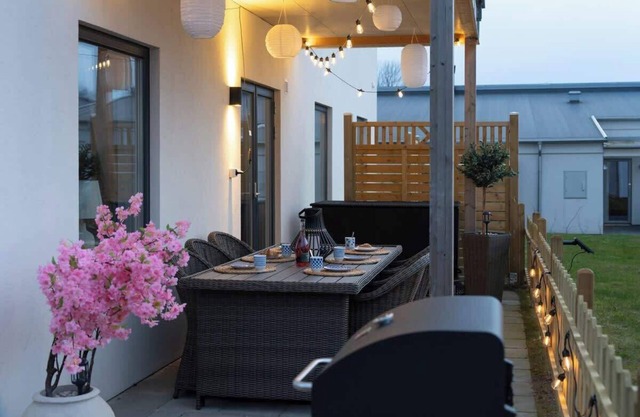 Bright Ground Floor Corner Home with Cozy Outdoor