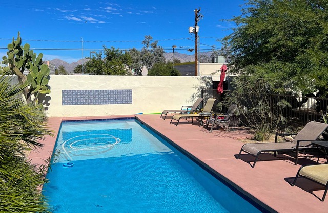 Bright, Snowbird-Friendly Home with Private Pool, WiFi, and Central AC