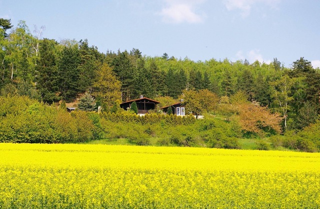 Bungalow with garden on the southern slope with panoramic views to Brocken