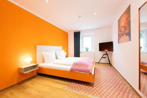 Bunter Hund Apartments - Hund, Parkplatz, Wintergarten
