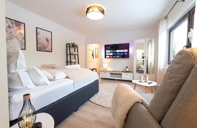 Business Apartment für 2 - Küche - Parkplatz - Netflix