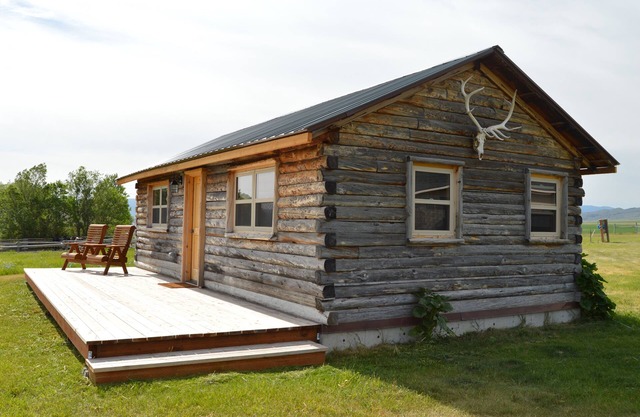 Cabin Beneath the Big Sky