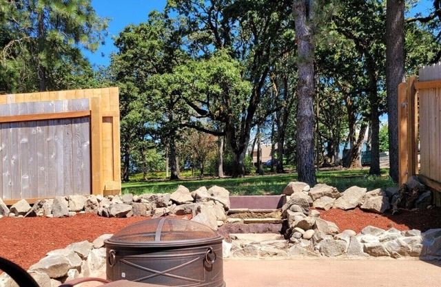 Cabin home with its own private access park.