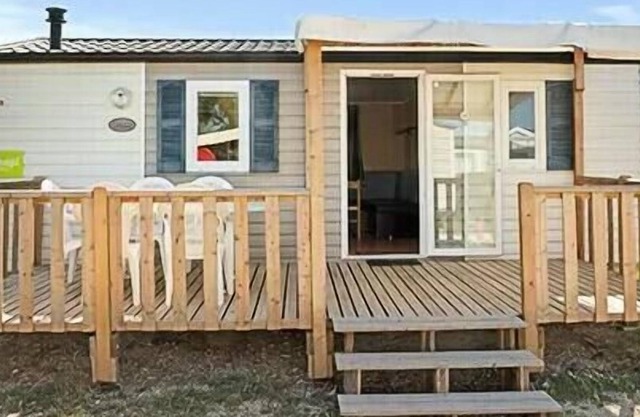 Camping La Grande Tortue***** - Cozy 3-room Mobile Home 5 adults + 1 child under 12 years old