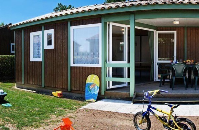 Camping Les Grosses Pierres ***** - Chalet 4 Rooms 6 People