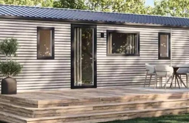 Campsite maeva Escapades du Château de l'Hom * - Cottage Comfort 5 Rooms 8/10 People Air-conditioned + TV