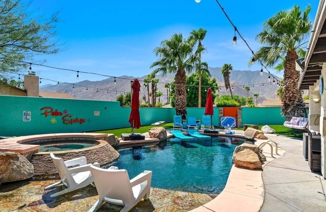 Casa De La Paz – Desert Oasis with Saltwater Pool, Spa, Bocce & Mountain Views