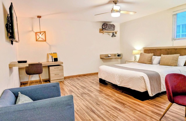 Casa Donceles Studio with King Bed, Kitchenette, Complimentary baggage storage.
