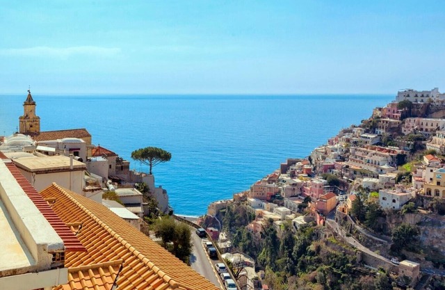 Casa Positano with terrace and sea views