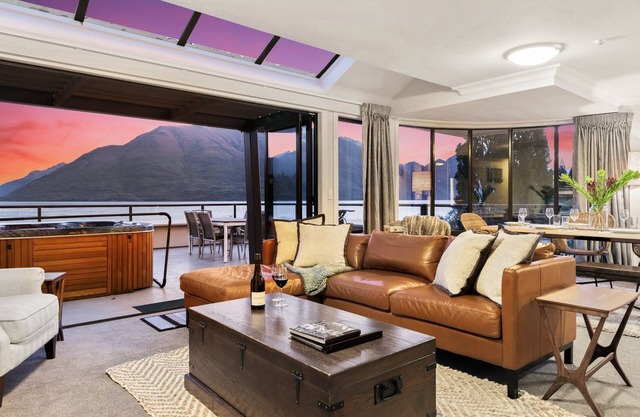 Central Luxury at The Beacon | Hot Tub | Fireplace