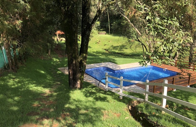 chacara for weekends and season, lakes, waterfall, with asphalted access