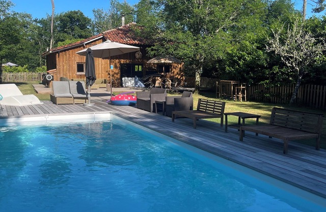 Chalet in the heart of the Landes forest