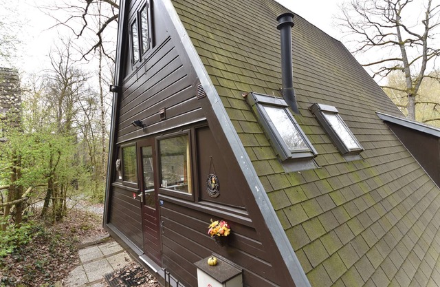Chalet No. 127 in a quiet location in a wooded area
