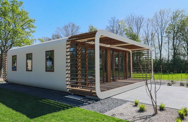Chalet with 1 bedroom and a terrace