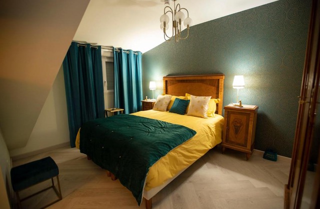 Chambre art deco Gatsby dans maison d'hote "Le Petit Clouet" - Rochecorbon