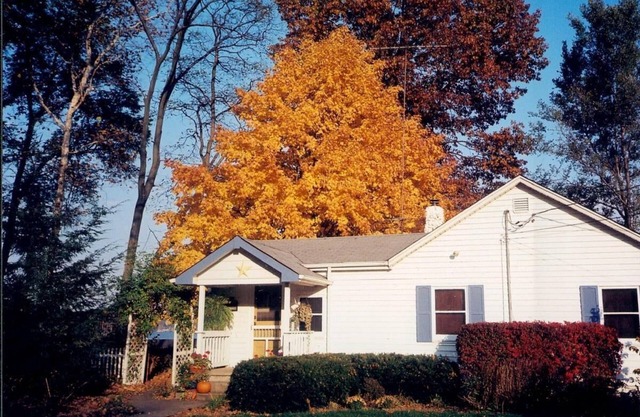 Charming, 1940's private home located on waterfront with gorgeous views of lake.