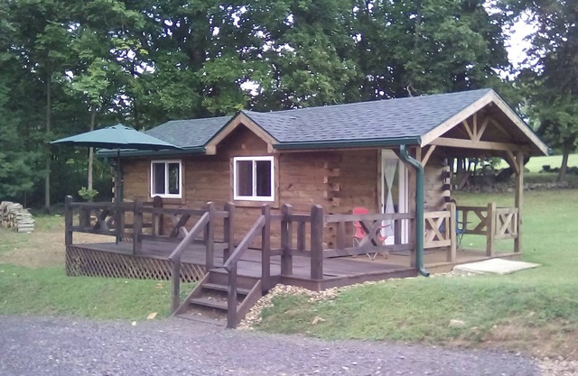 Charming Amish-Built Log Cabin in Utica, PA