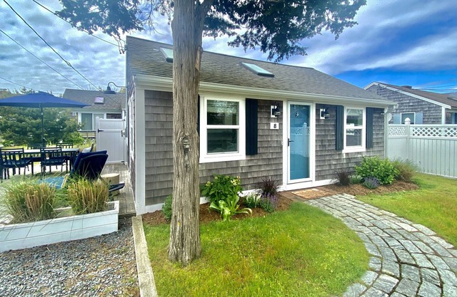 Charming Cape Escape: Steps to the Beach, Large Deck, 2 Bikes & Outdoor Shower!