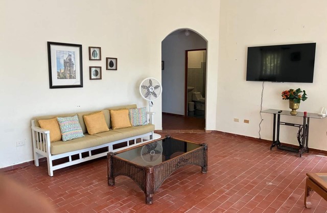 Charming 3-bedroom house with WiFi, AC in brilliant San José de las Matas