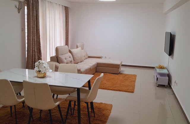 Clean, 24/7 security, beautiful, quiet &n close to the new International Airport
