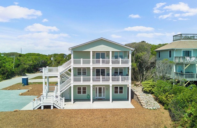 Coastal 5BR w/Ocean Views, Game Room, Dog Friendly & Steps to Beach Access