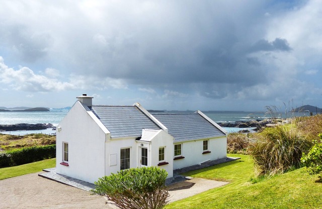 Coastal Cottage in Bunavalla in Derrynane-Caherdaniel, County Kerry Ireland.