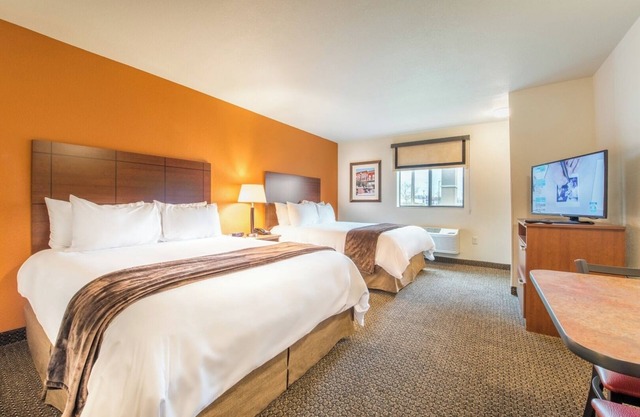 Comfortable Pet-Friendly Rooms with In-Room Kitchens and Free Parking Included