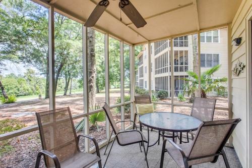 Condo with Golf Course Views Less Than 1 Mi to Sunset Beach!