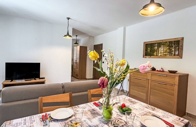 Cosy apartment for 4 people with WIFI, TV, patio, pets allowed and panoramic view