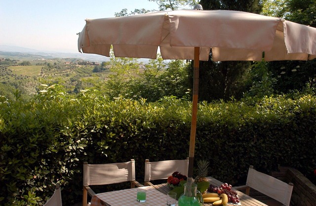 Cosy apartment for 6 guests with WIFI, pool, A/C, TV and pets allowed, close to San Gimignano