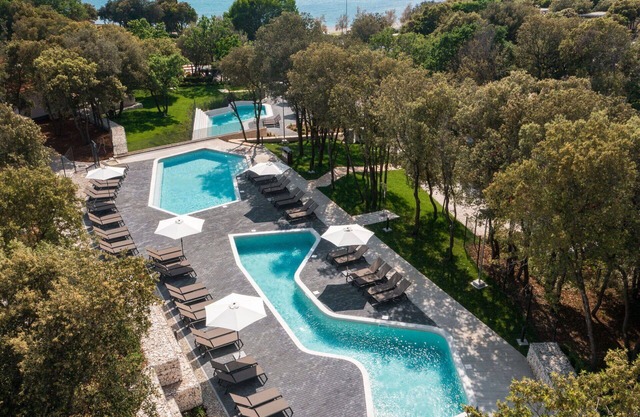 Cosy apartment in villa for 6 people with WIFI, A/C, private pool, TV, terrace and pets allowed