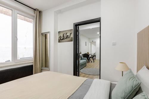 Cosy appartement met tuin in centrum Antwerpen Gratis parking Free Parking!