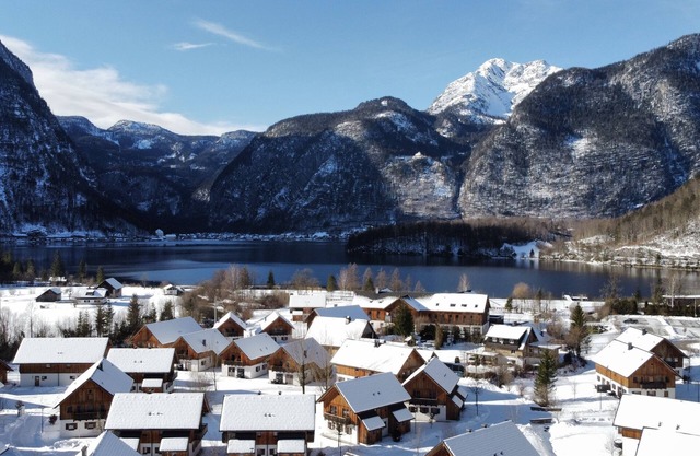 Cosy flat, view of Hallstättersee