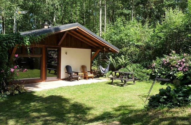 Cottage in a Birch Forest - In quiet greenery