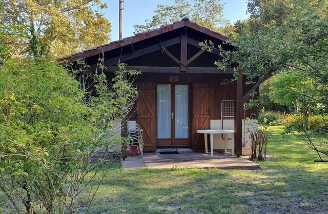 Cottage surrounded by nature